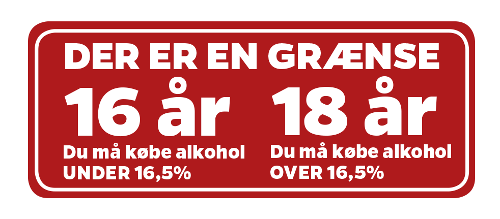 16-årige må ikke længere købe stærk alkohol